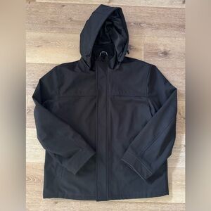 Tommy Hilfiger Men's Black Hooded Jacket